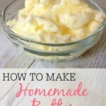 how to make homemade butter