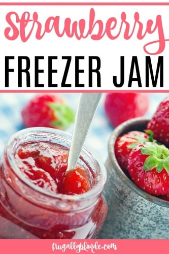 strawberry freezer jam