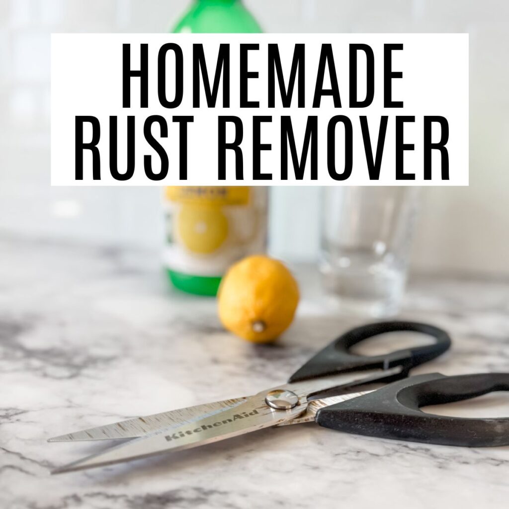 homemade rust remover