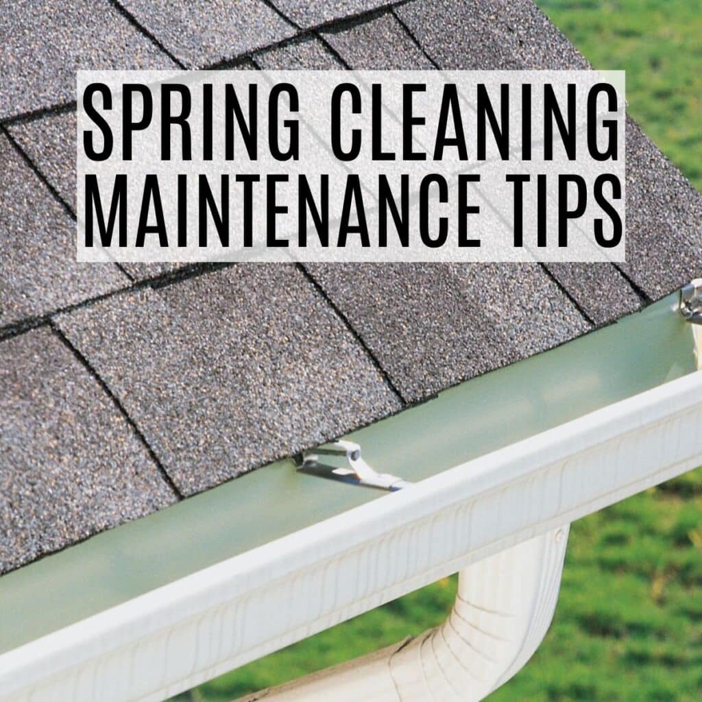 spring maintenance tips