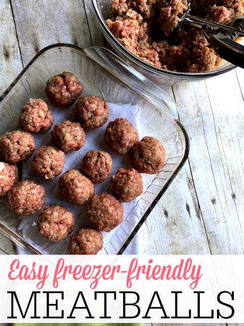 Freezer Meatballs