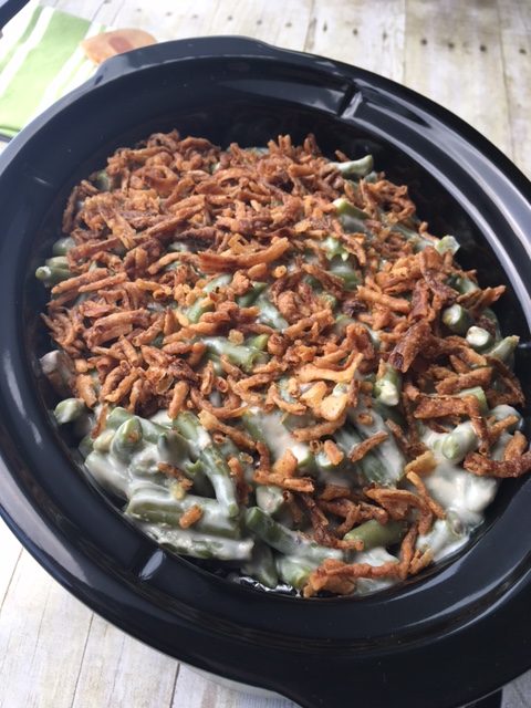 Slow Cooker Green Bean Casserole