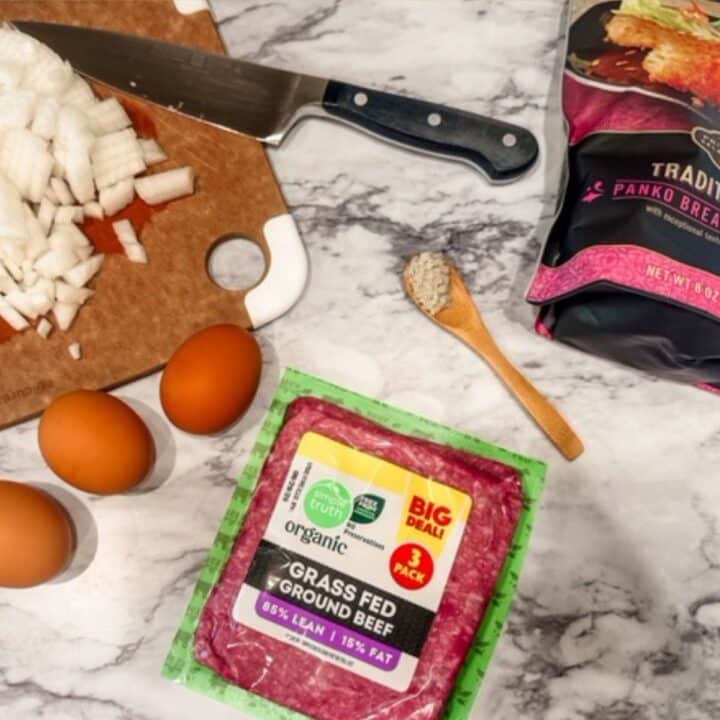 items needed for homemade meatballs