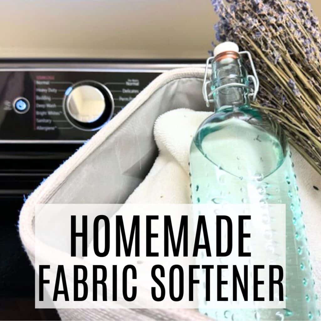 homemade fabric softener