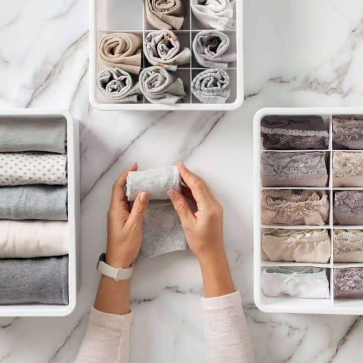 decluttering drawers