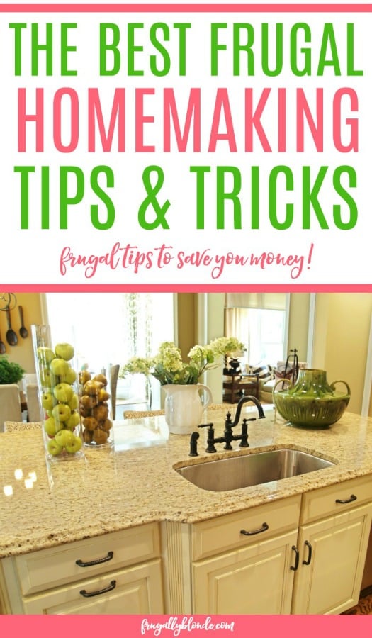 frugal homemaking tips