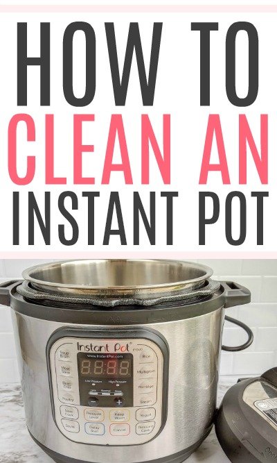 clean an instant pot