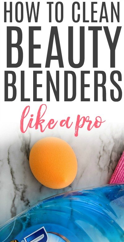 how to clean beauty blenders