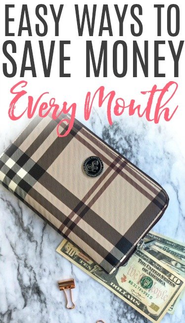 ways to save money