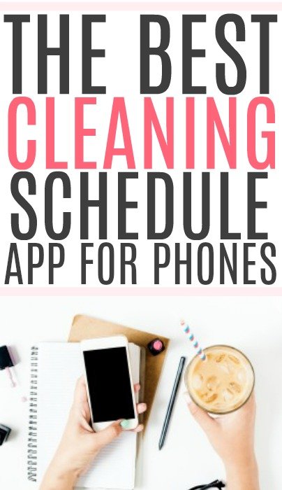 cleaning schedule app