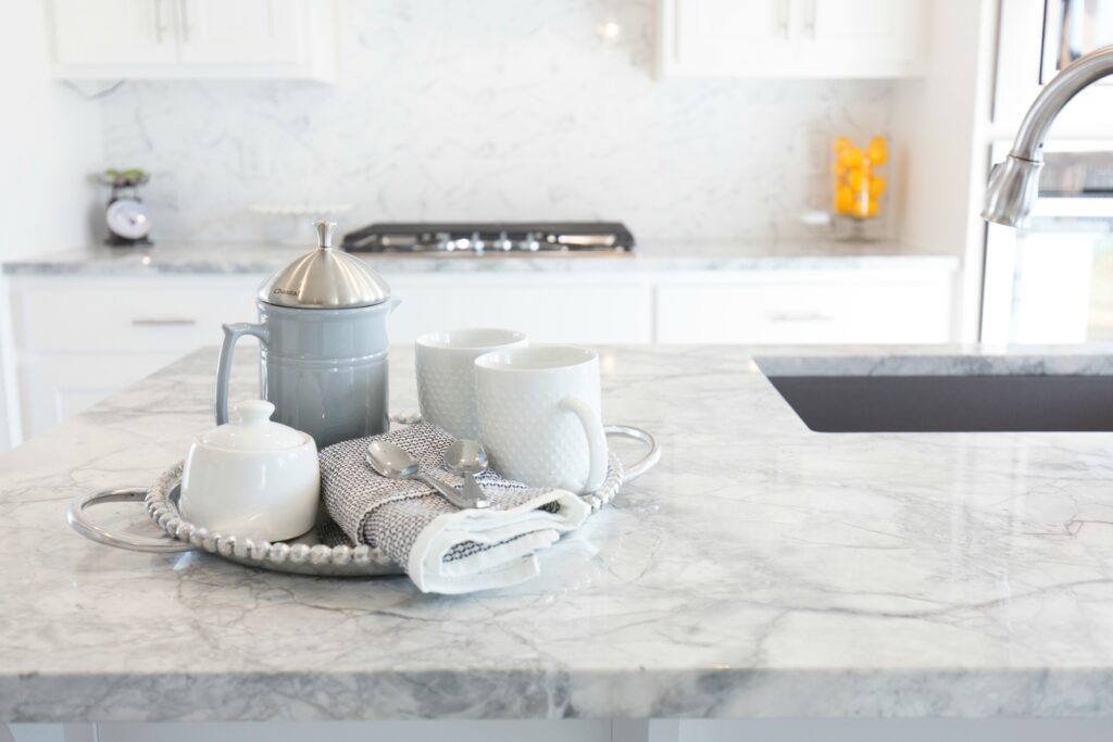 deep cleaning a kitchen