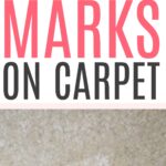 how to remove furniture marks on carpet