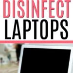 clean and disinfect laptop