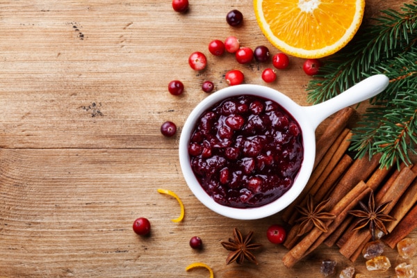 cranberry sauce to freeze