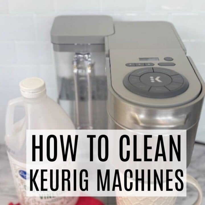 how to clean keurig coffee machines