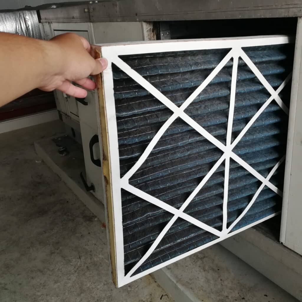 changing a furnance filter