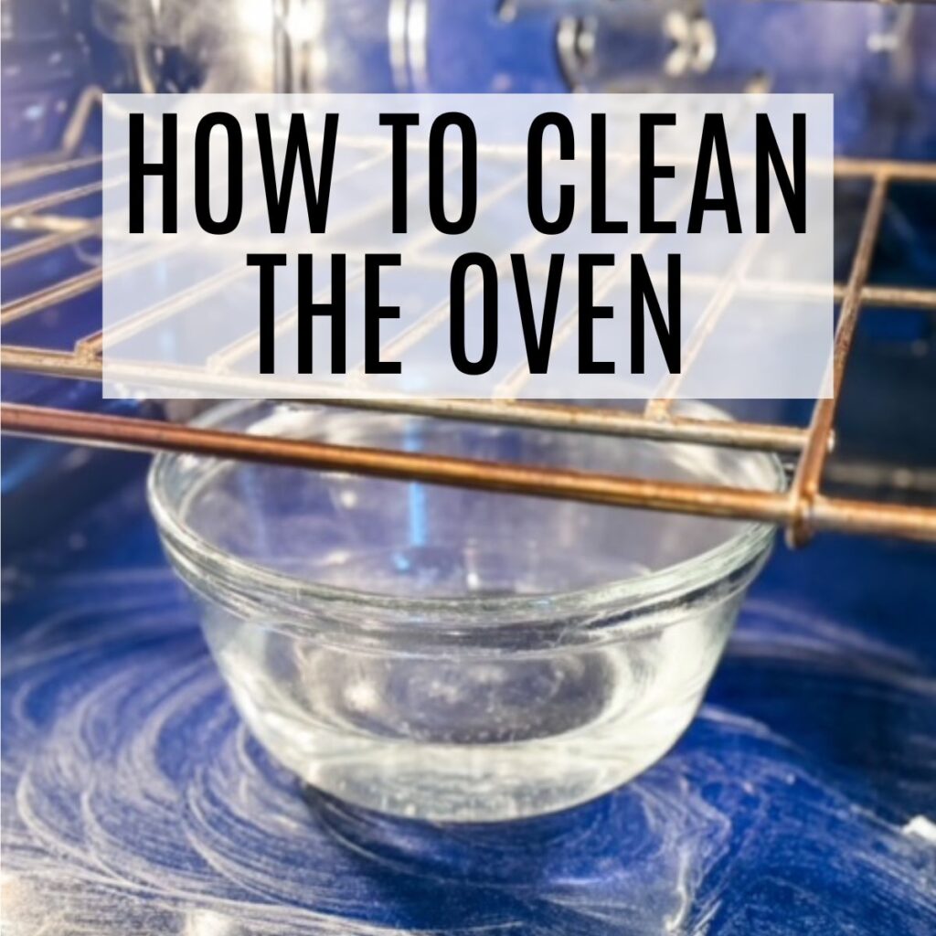 oven paste for cleaning oven with words how to clean the oven